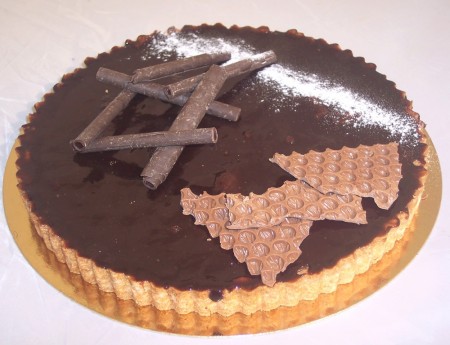 Tarte aux chocolat