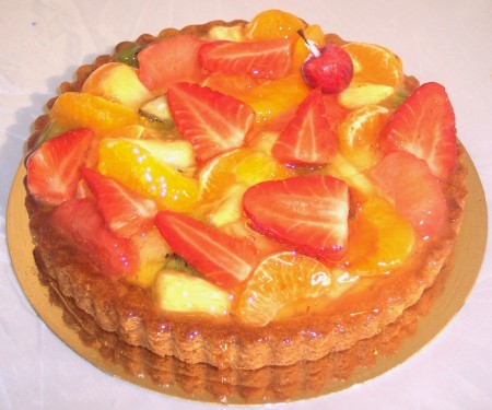 Tarte aux fruits frais