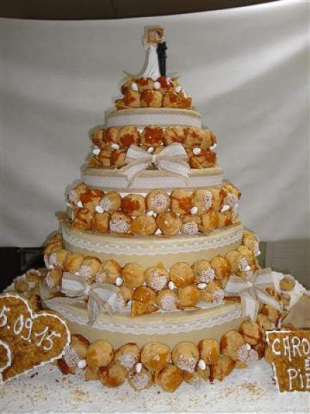 piece montée en choux et wedding